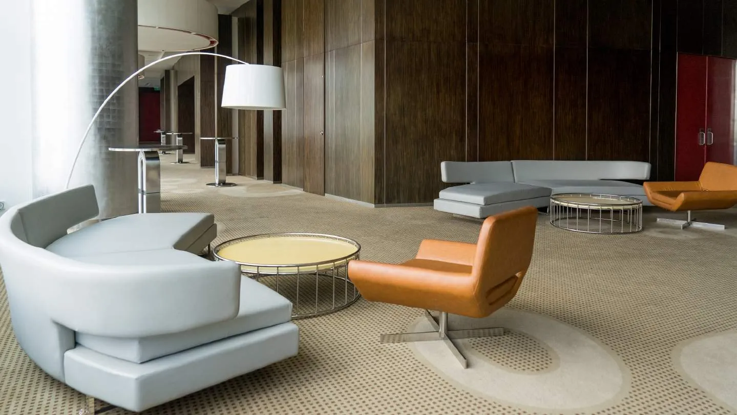Visualisation of Al Khan Building entrance lobby