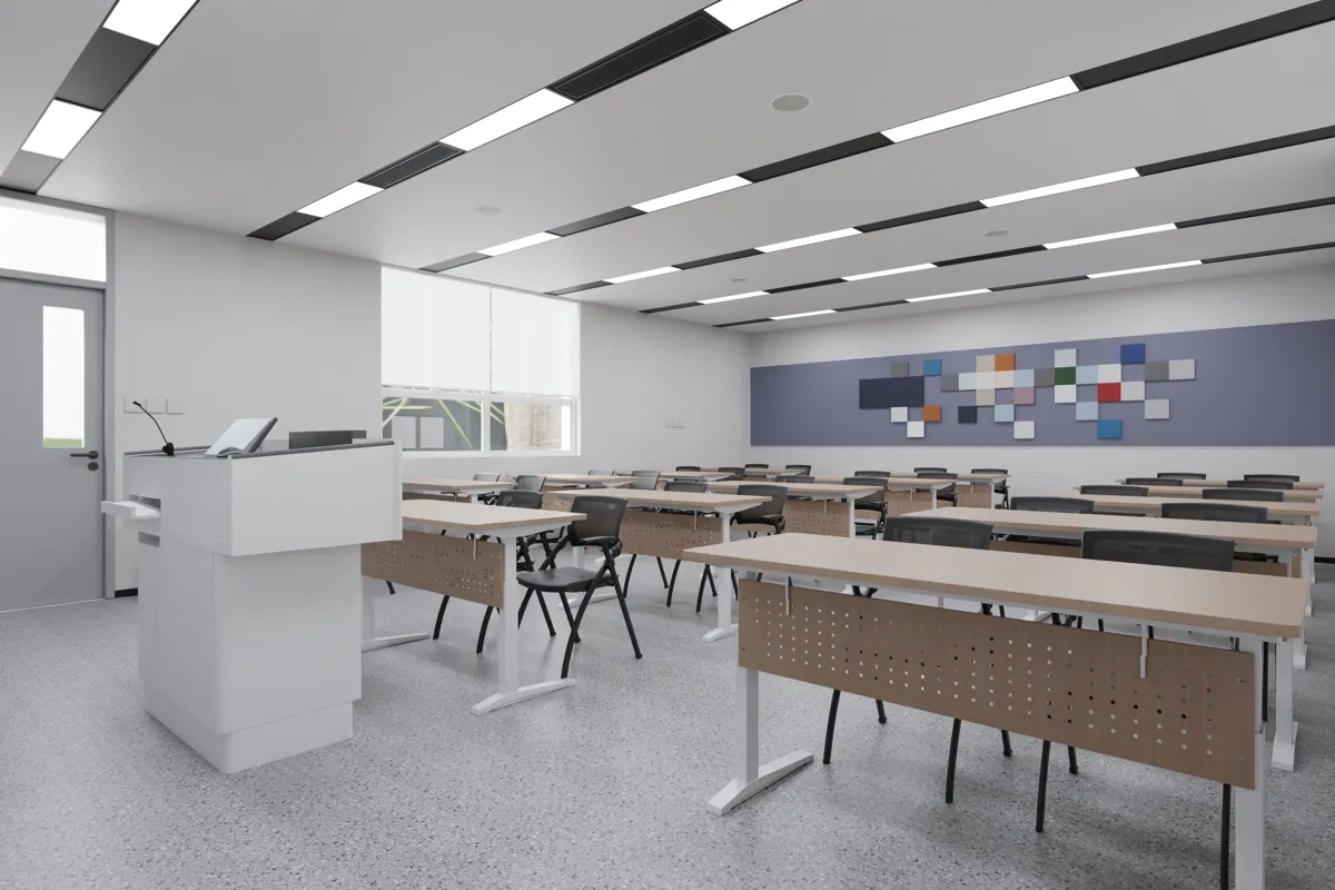 School and nursery fit-out interior, illustrative photograph